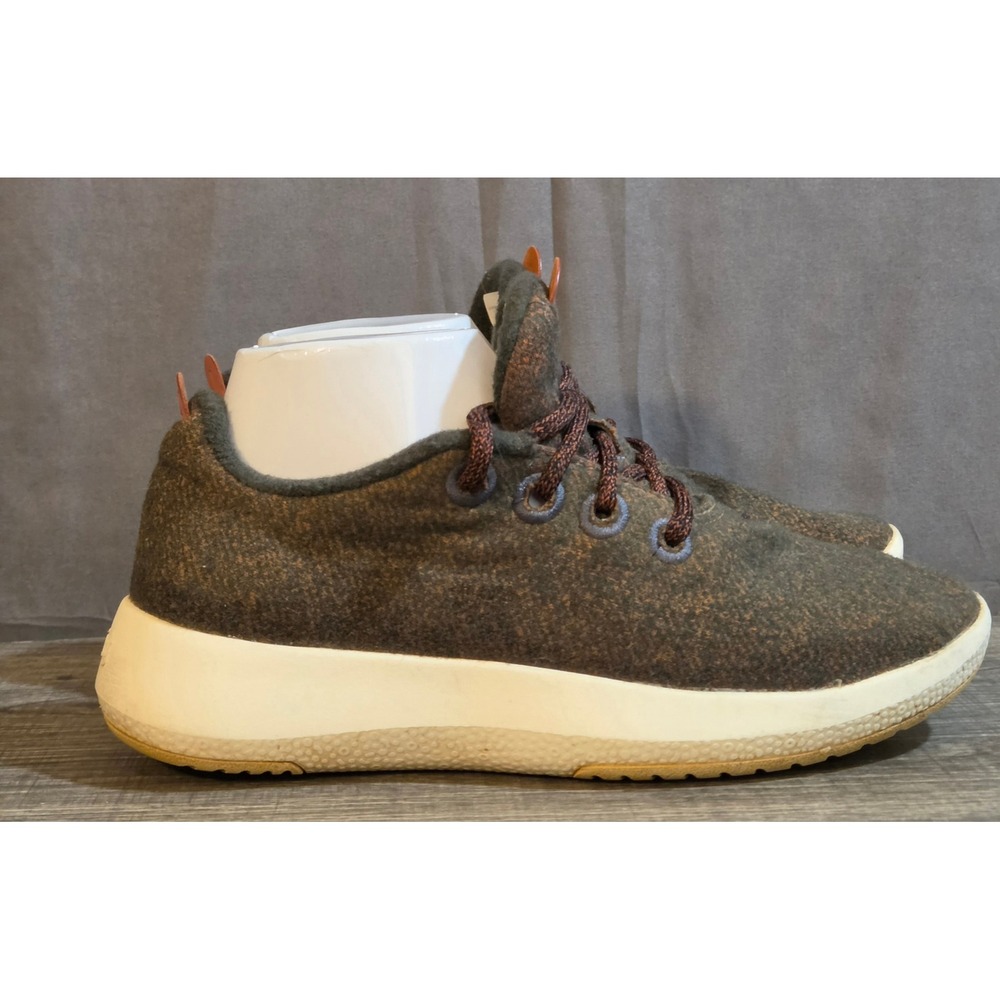 Allbirds Wool Runner Mizzles Sneakers Women's Size 7 Gray Orange